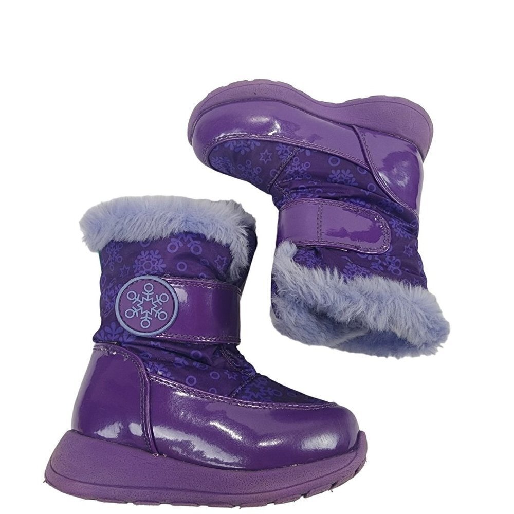 Cougar Bella Little Girls Winter Boot Waterproof Faux Fur Lined Size 8M - Picture 5 of 9